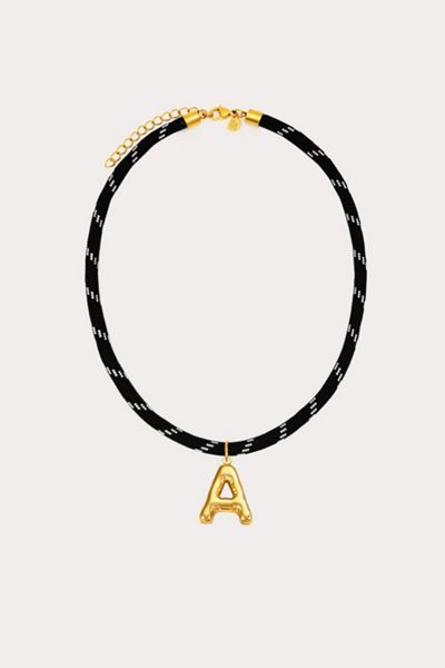 Petit Moments Bubble Initial Paracord Necklace