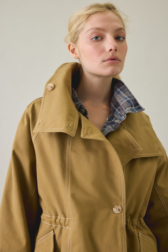 Muse Assembly Leona Cotton Funnel Neck Jacket #2