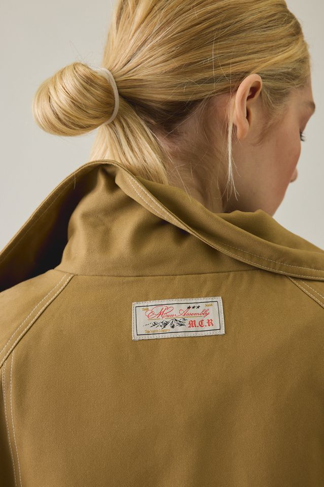 Muse Assembly Leona Cotton Funnel Neck Jacket #4