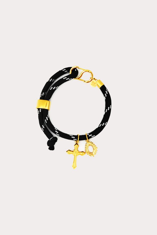 Petit Moments Adjustable Paracord Charm Bracelet #1