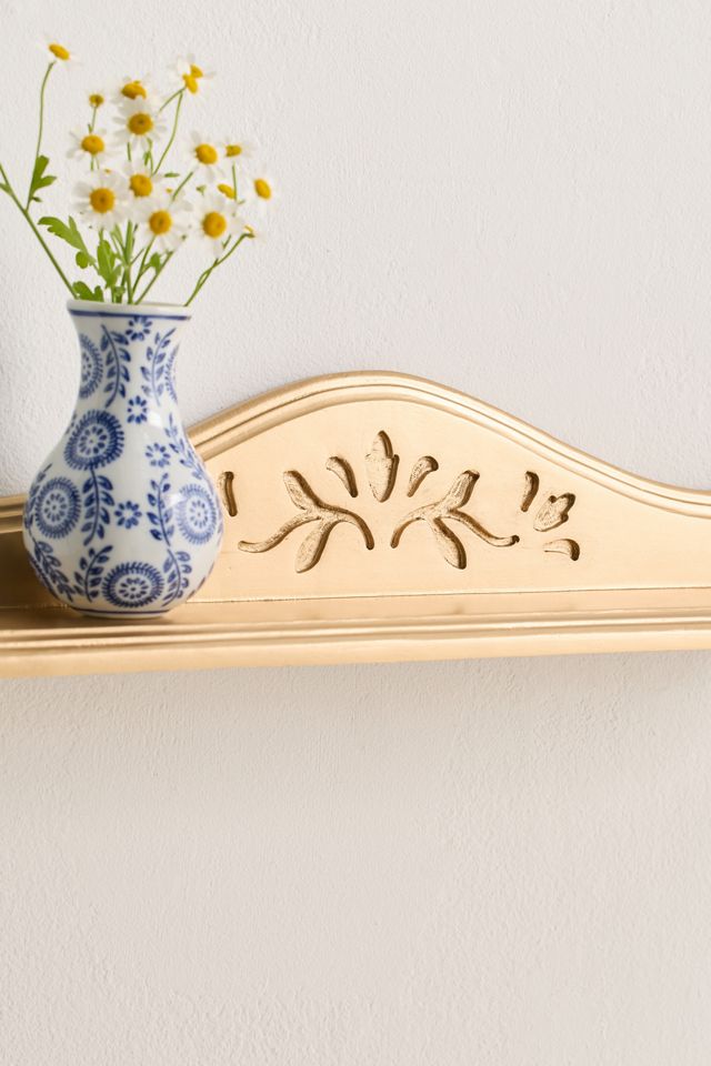 Gracie Reversible Ledge Wood Wall Shelf #2