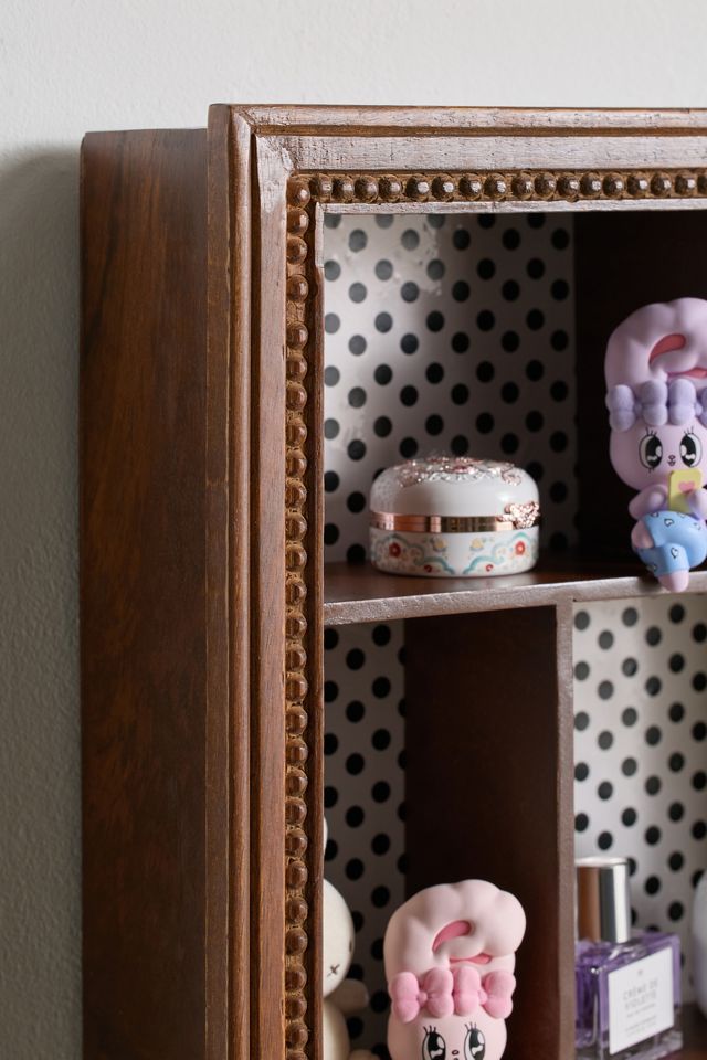 Poppy Polka Dot Figurine Wall Shelf #3