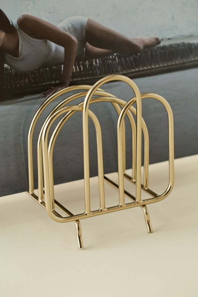 Vera Arch Iron Vinyl Record Storage Rack #3