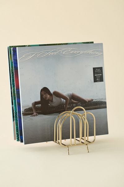 Vera Arch Iron Vinyl Record Storage Rack