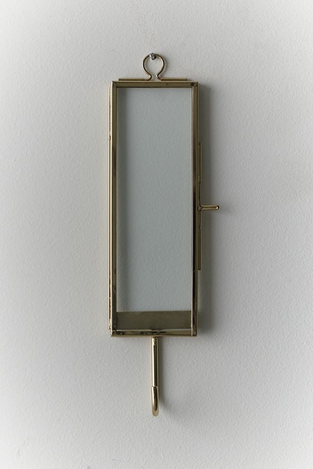 Photo Strip Brass Picture Frame Wall Hook #4