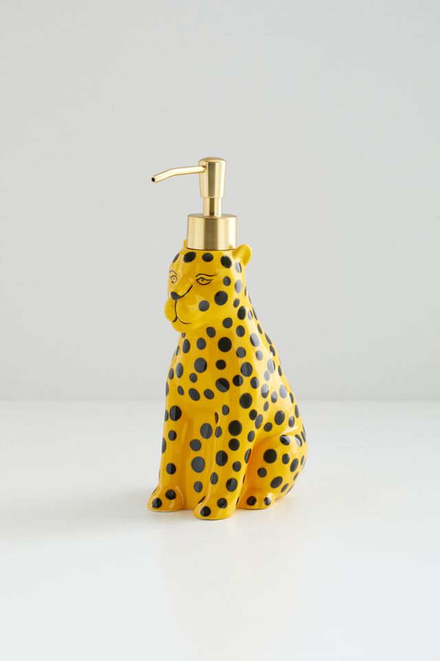Distributeur de savon en céramique Cheetah #2