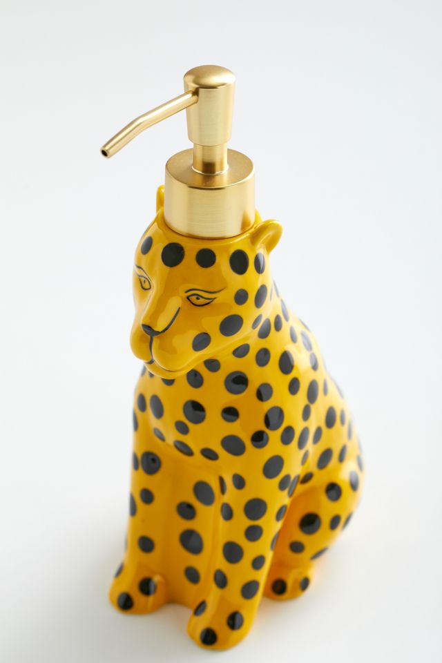Distributeur de savon en céramique Cheetah #3