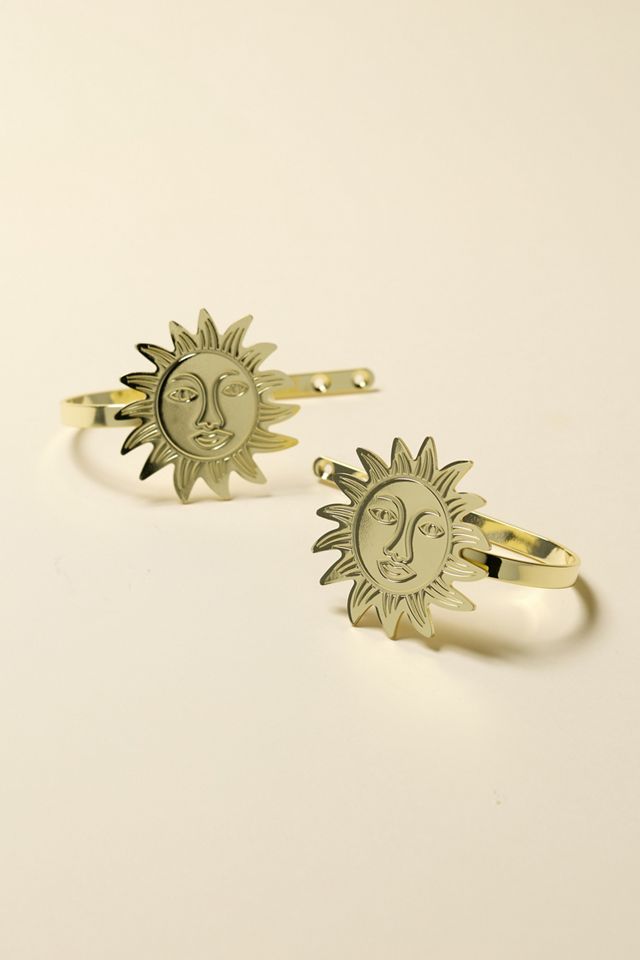 Sun Metal Curtain Tie-Back Set #1