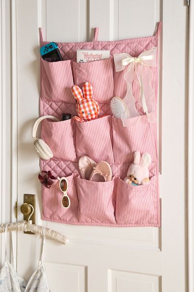 Sophie 9-Pocket Patterned Hanging Storage Caddy