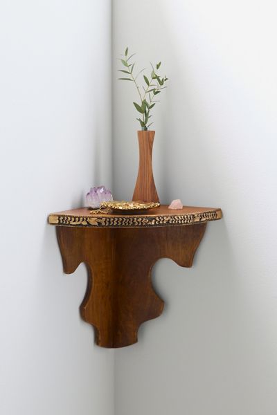 Florence Floating Corner Wall Shelf