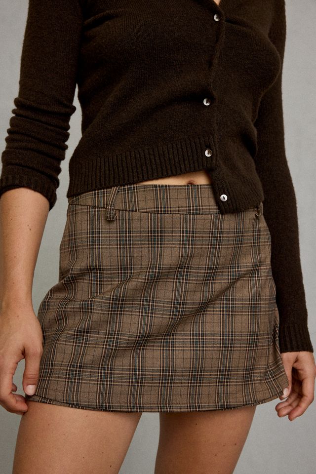 Glamorous Tailored Plaid Mini Skirt #2