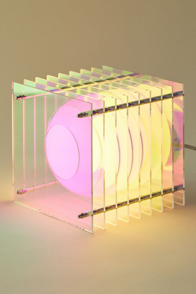 Lớp Small Square Acrylic Table Lamp #2