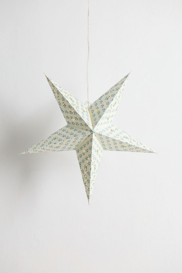 5-Point Star Paper Lantern #1