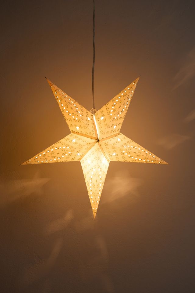 5-Point Star Paper Lantern #2