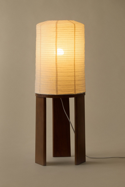 Monroe Pedestal Lantern Floor Lamp