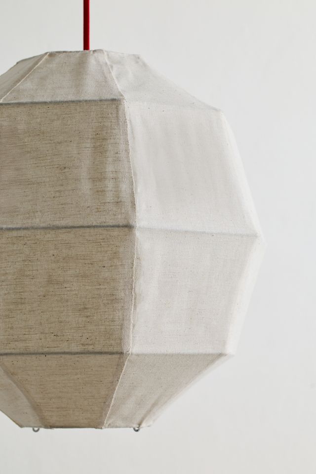 Jonie Jute Geometric Lantern Pendant Light #4