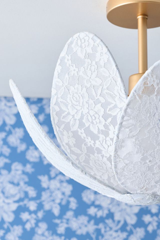 Elodie Lace Flush Mount Light #2