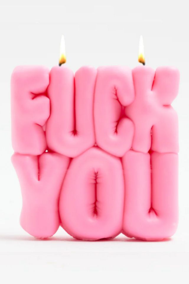 Wavey Casa The F*** You Puffer Candle #1