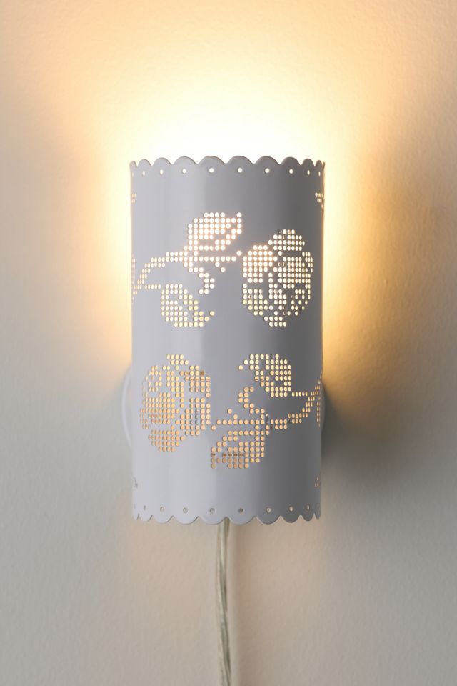 Cutout Lace Iron Sconce #1