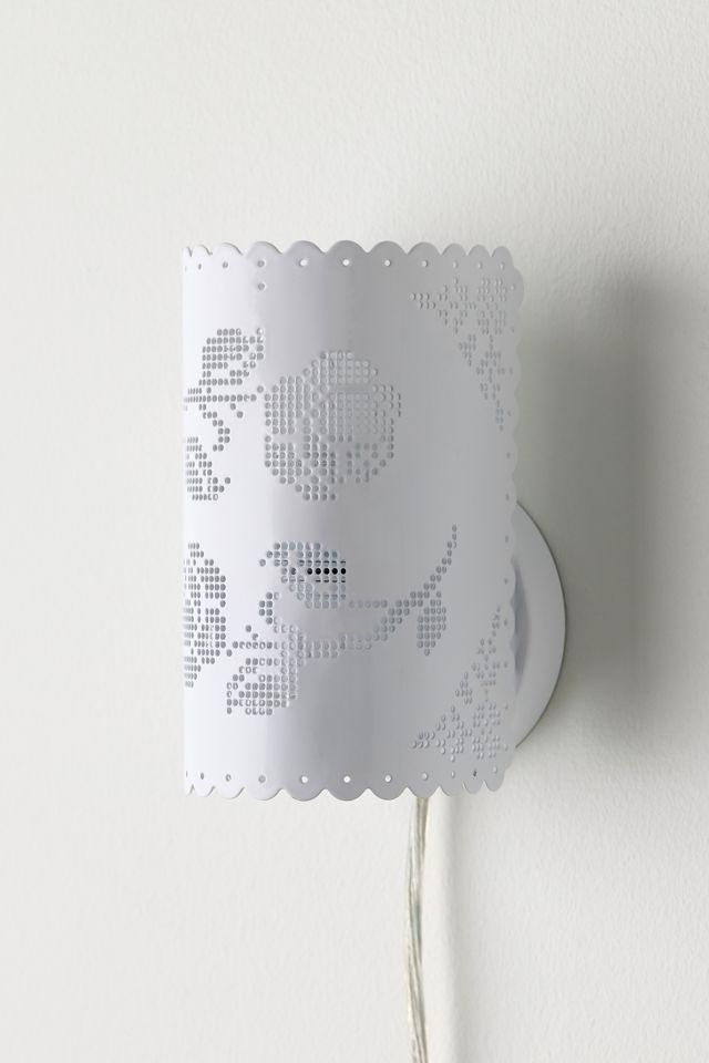 Cutout Lace Iron Sconce #2