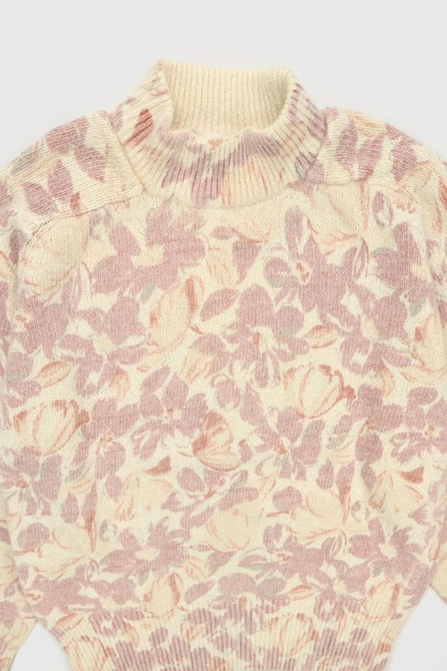 Vintage Floral Sweater #2