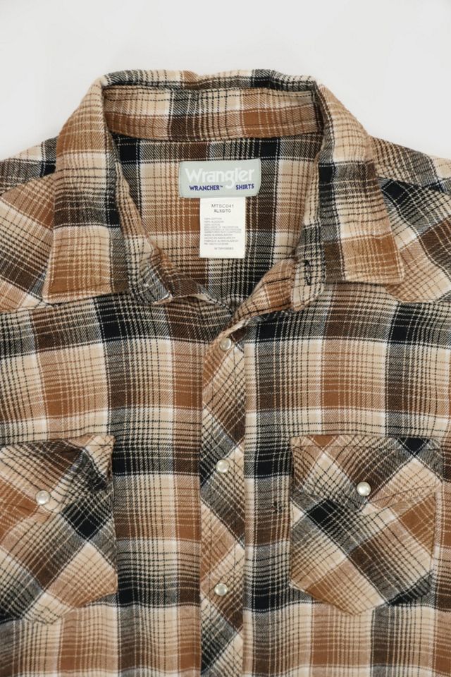 Vintage Wrangler Snap Button-Down Shirt #2