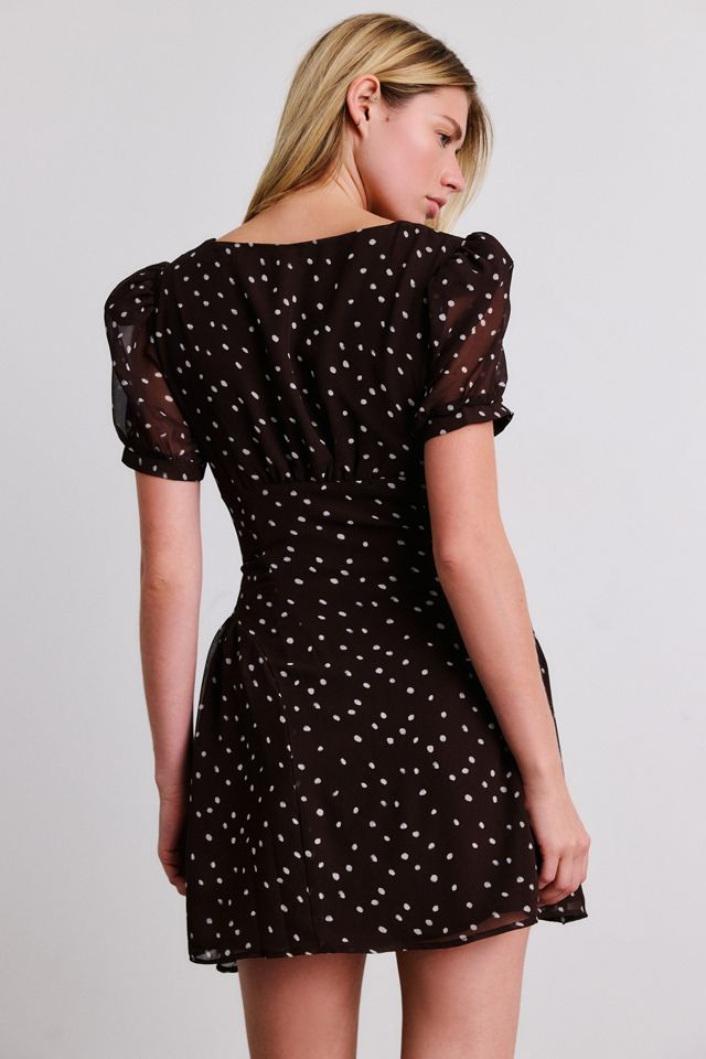 Mini-robe à manches bouffantes Sweet Spots de Glamorous #3