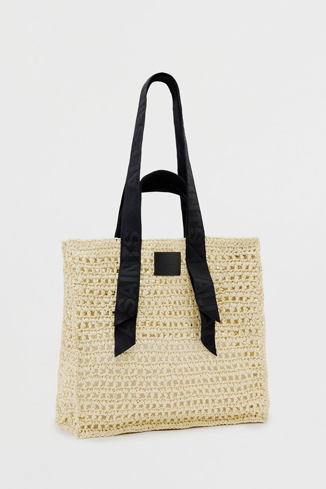 AllSaints Lullah Woven Tote Bag #2