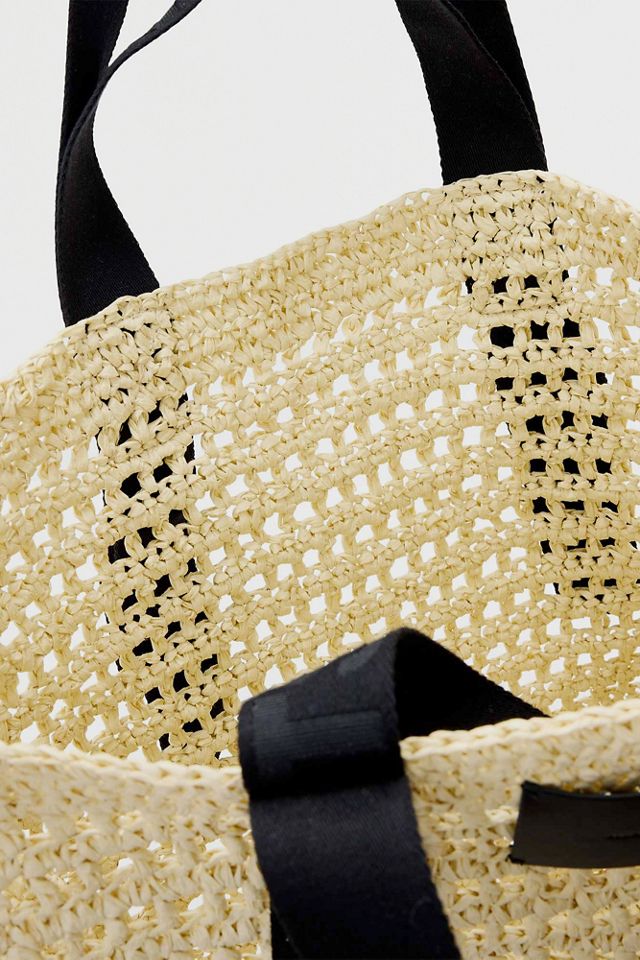 AllSaints Lullah Woven Tote Bag #3