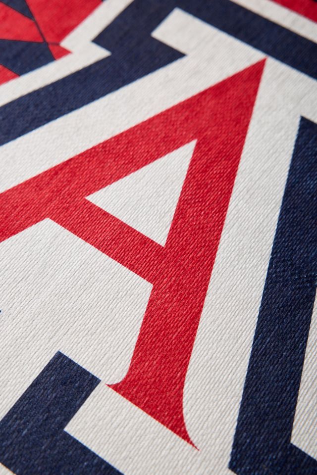 NCAA Dropzone Logo Washable Rug #1