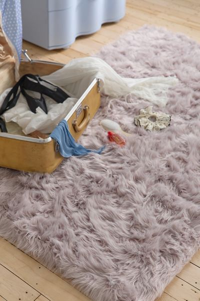 Rory Faux Fur Rug