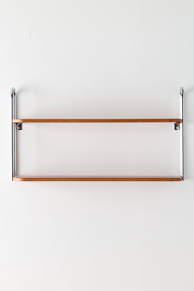 Boden Chrome 2-Tier Wall Shelf #2