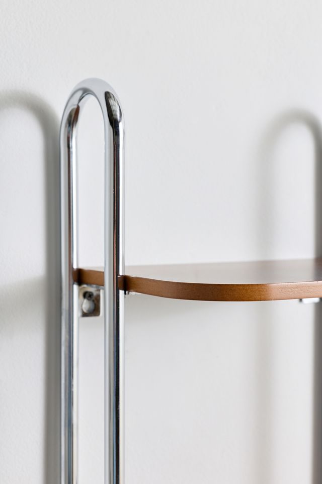 Boden Chrome 2-Tier Wall Shelf #4