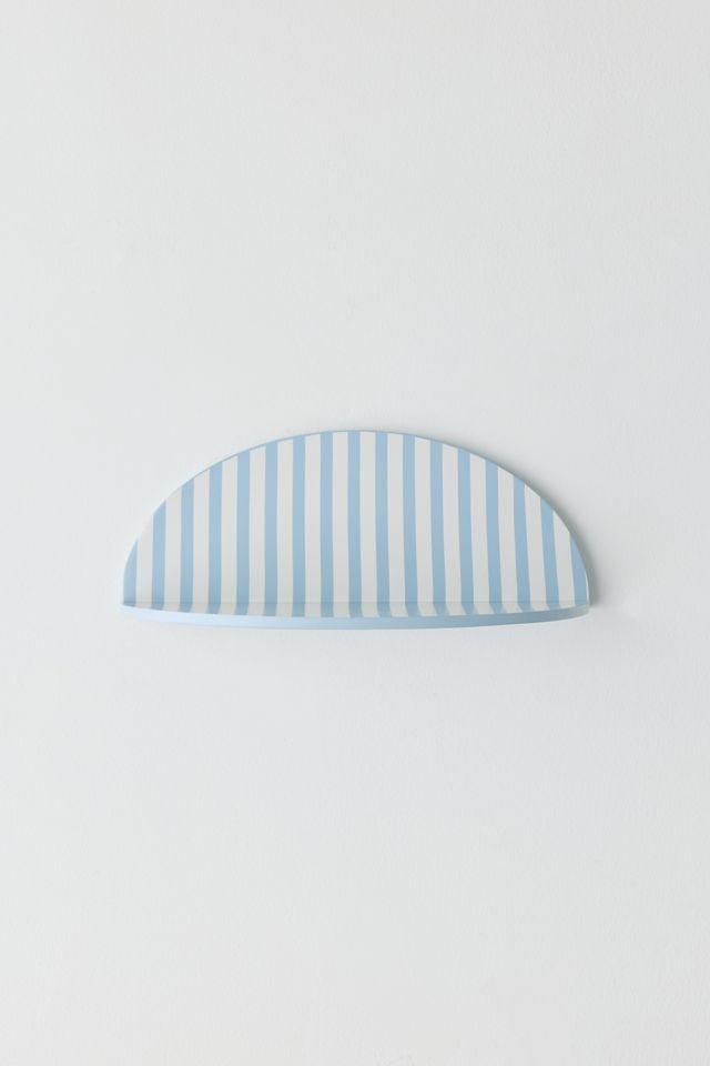 Tallulah Striped Arch Resin Wall Shelf #1