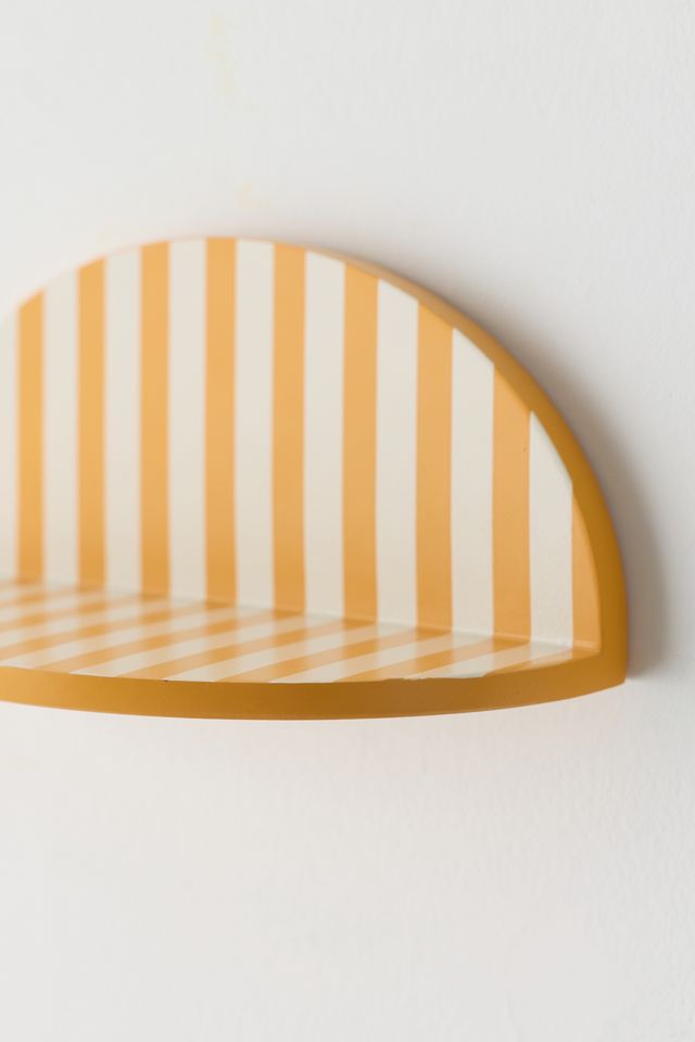 Tallulah Striped Arch Resin Wall Shelf #2