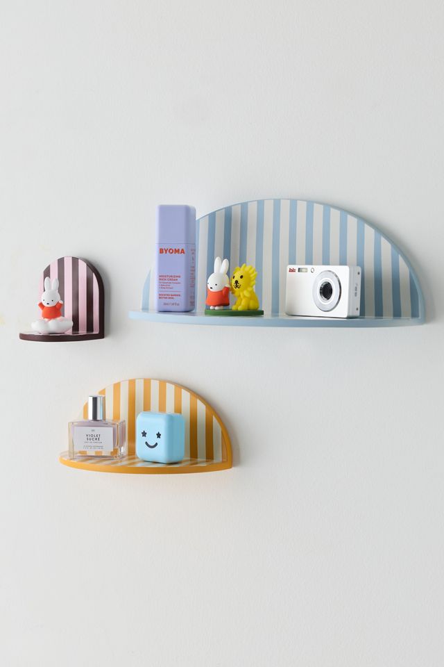Tallulah Striped Arch Resin Wall Shelf #3