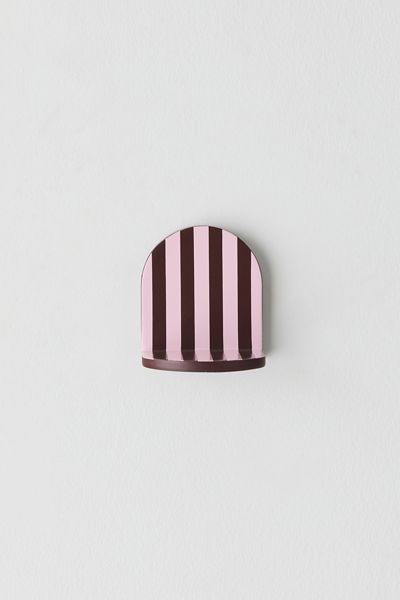 Tallulah Striped Arch Resin Wall Shelf