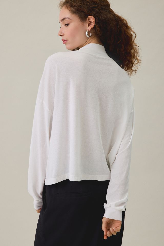 BDG Mockneck Boxy Long Sleeve Spill The Tee #3