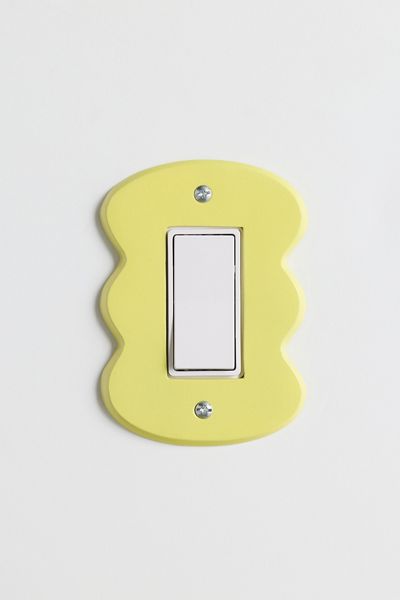 Maura Squiggle Shape Light Switch Cover