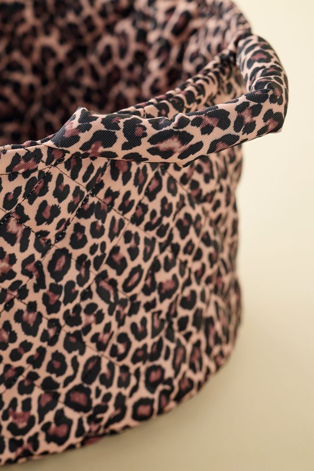 Sophie Patterned Puffy Fabric Storage Basket #2