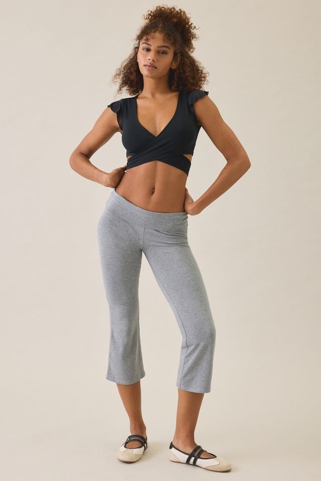 Out From Under Pirouette Flutter Sleeve Wrap Top #1