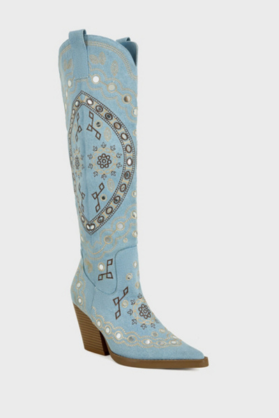 Azalea Wang Aamina Western Boot