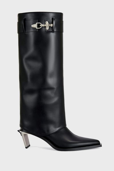Azalea Wang Chrono Metal Heeled Boot | Urban Outfitters