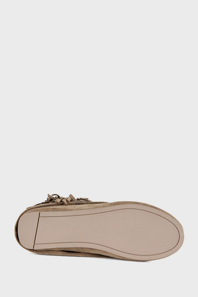Azalea Wang Edmund Flat Moccasin Boot #4