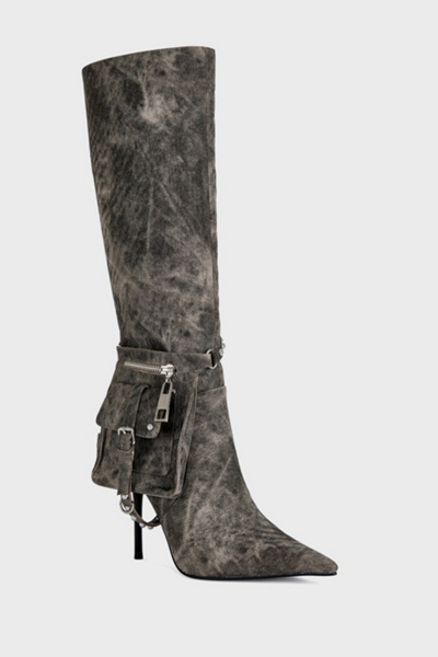 Azalea Wang Rondel Stiletto Boot