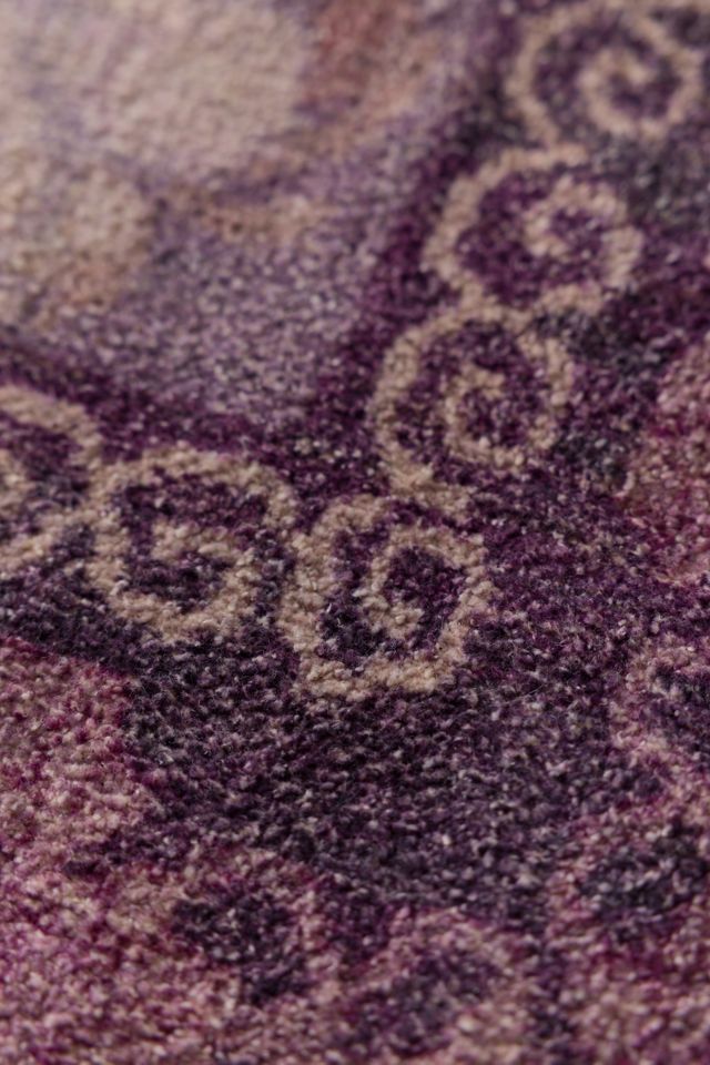 Minerva Floral Digital Printed Chenille Rug #2