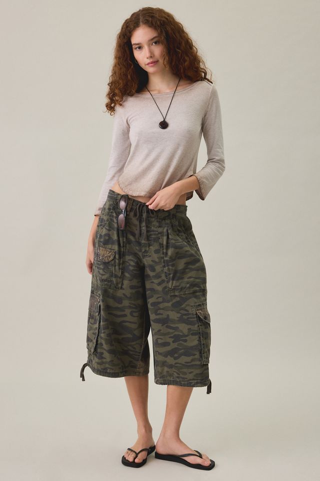 T-shirt BDG à encolure bateau et manches 3/4 Spill The Tee #3