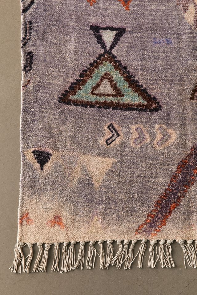 Aziza Printed Chenille Rug #3