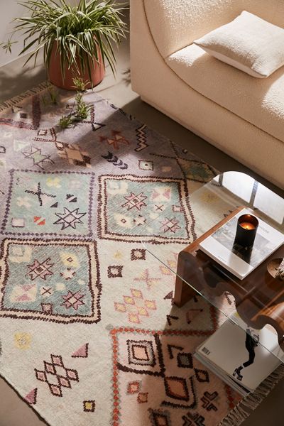 Aziza Printed Chenille Rug