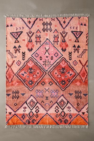 Aziza Printed Chenille Rug